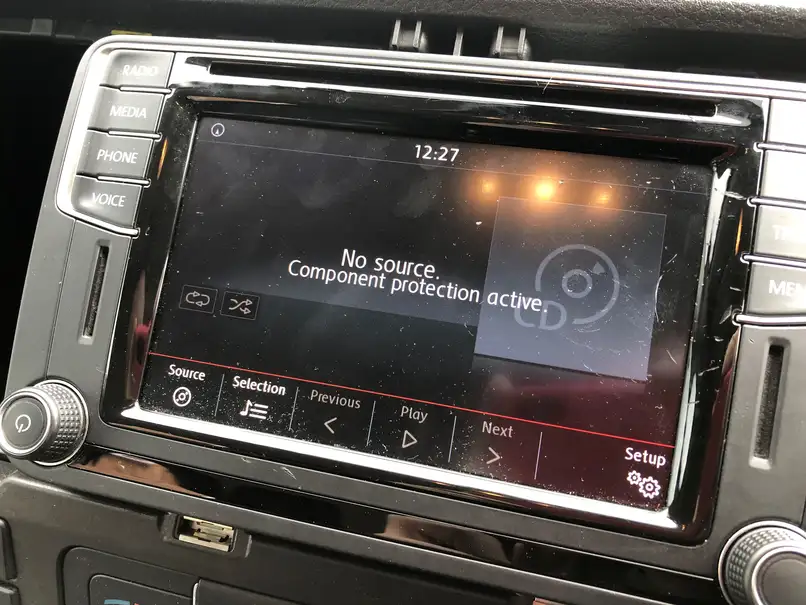 wolkswagen radio PIN